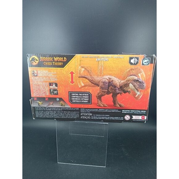 Jurassic World Chaos Theory Kryptops Dinosaur Wild Roar Feature Mattel Toy - Picture 4 of 7